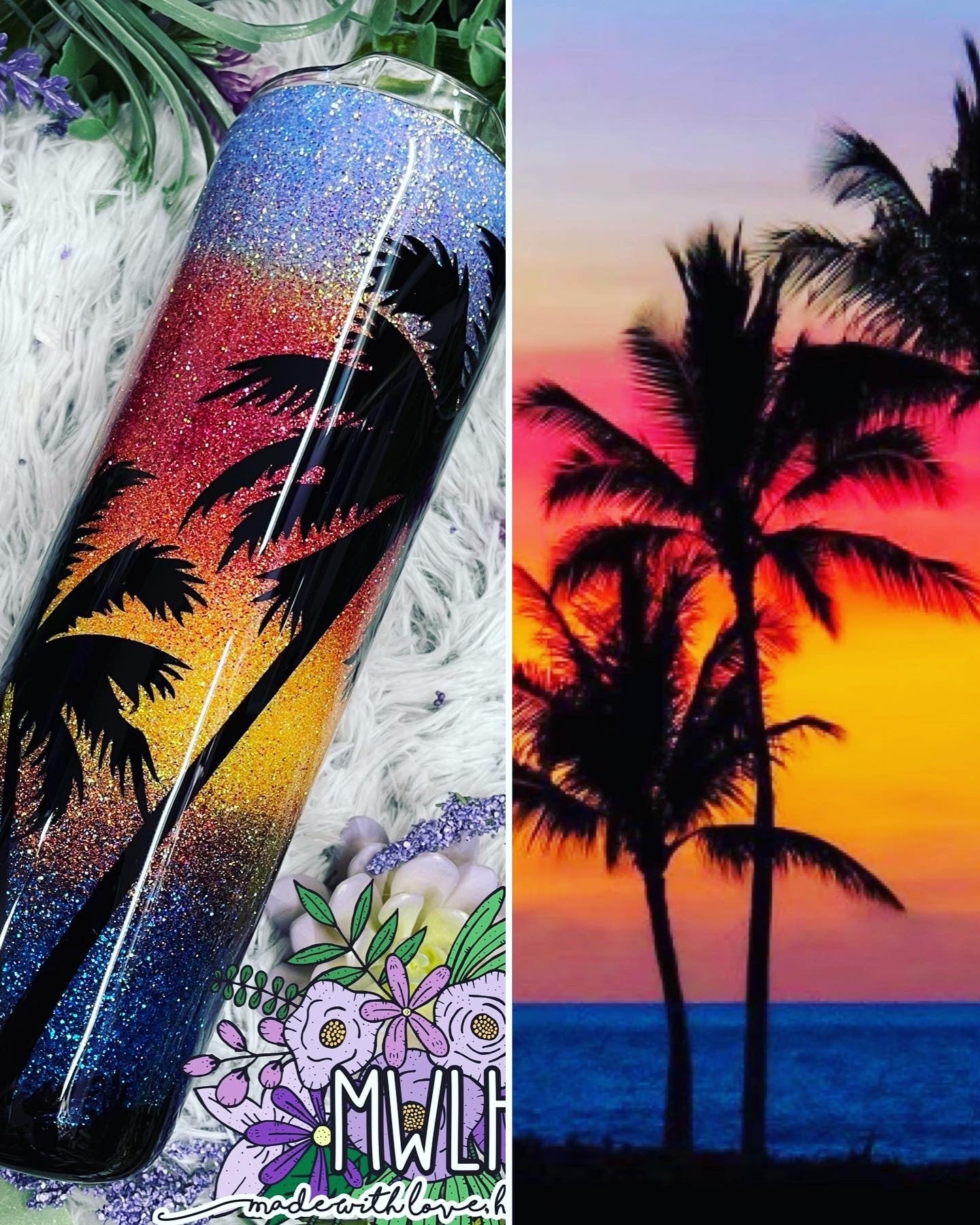 Custom - Hawaiian Beach Tumbler