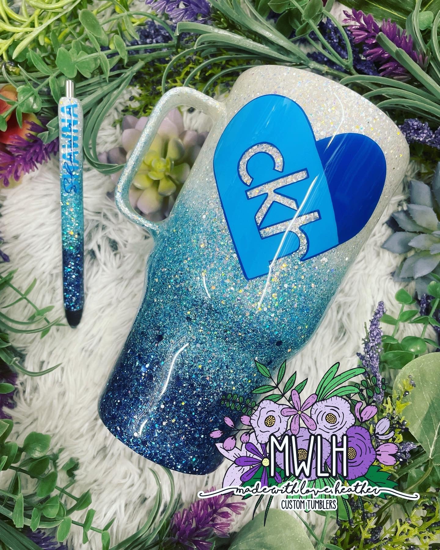 Made to Order - CKH Custom Glitter Tumbler