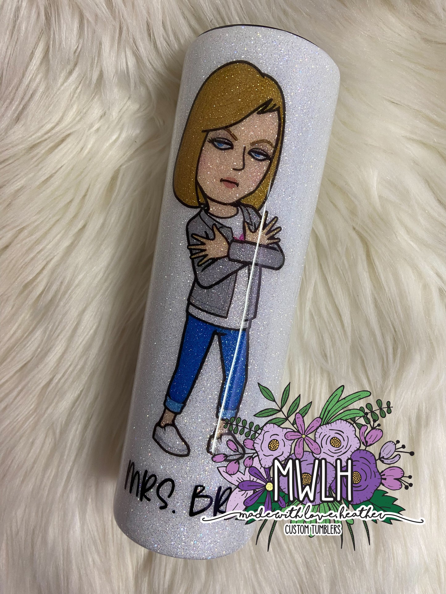 Custom - Bitmoji  Teacher Tumbler