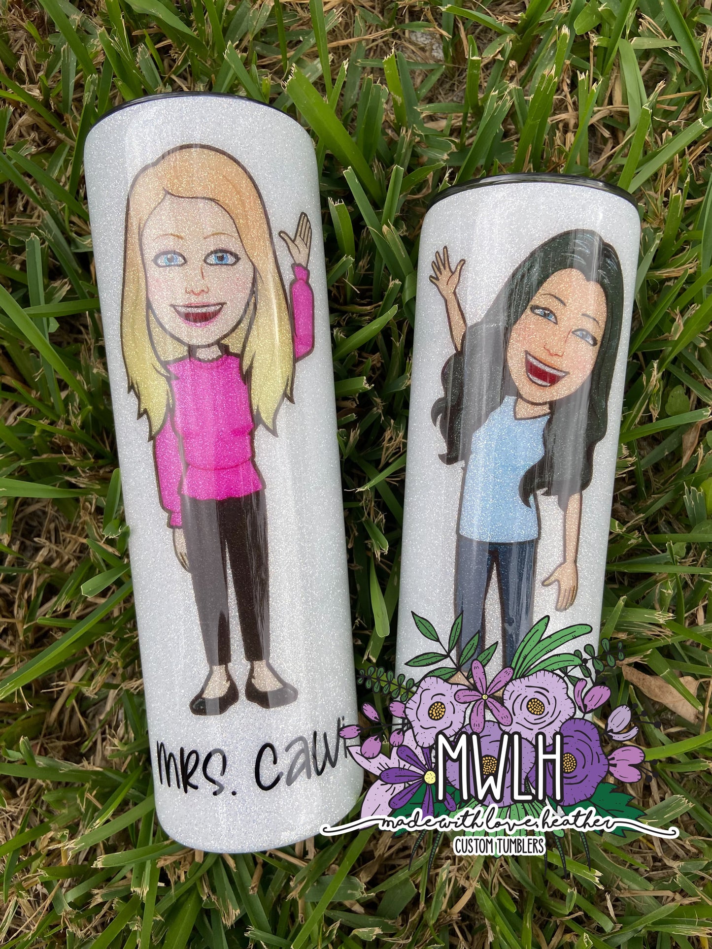 Custom - Bitmoji  Teacher Tumbler