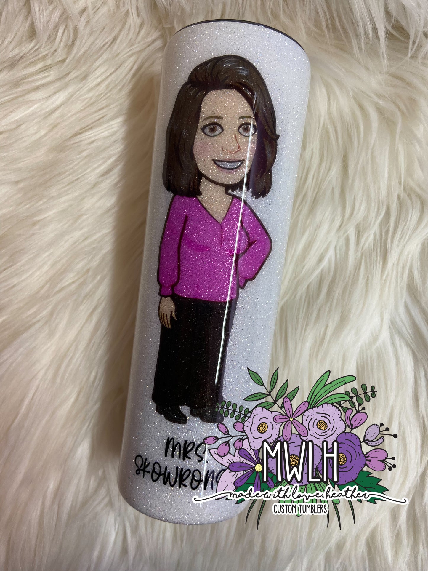 Custom - Bitmoji  Teacher Tumbler