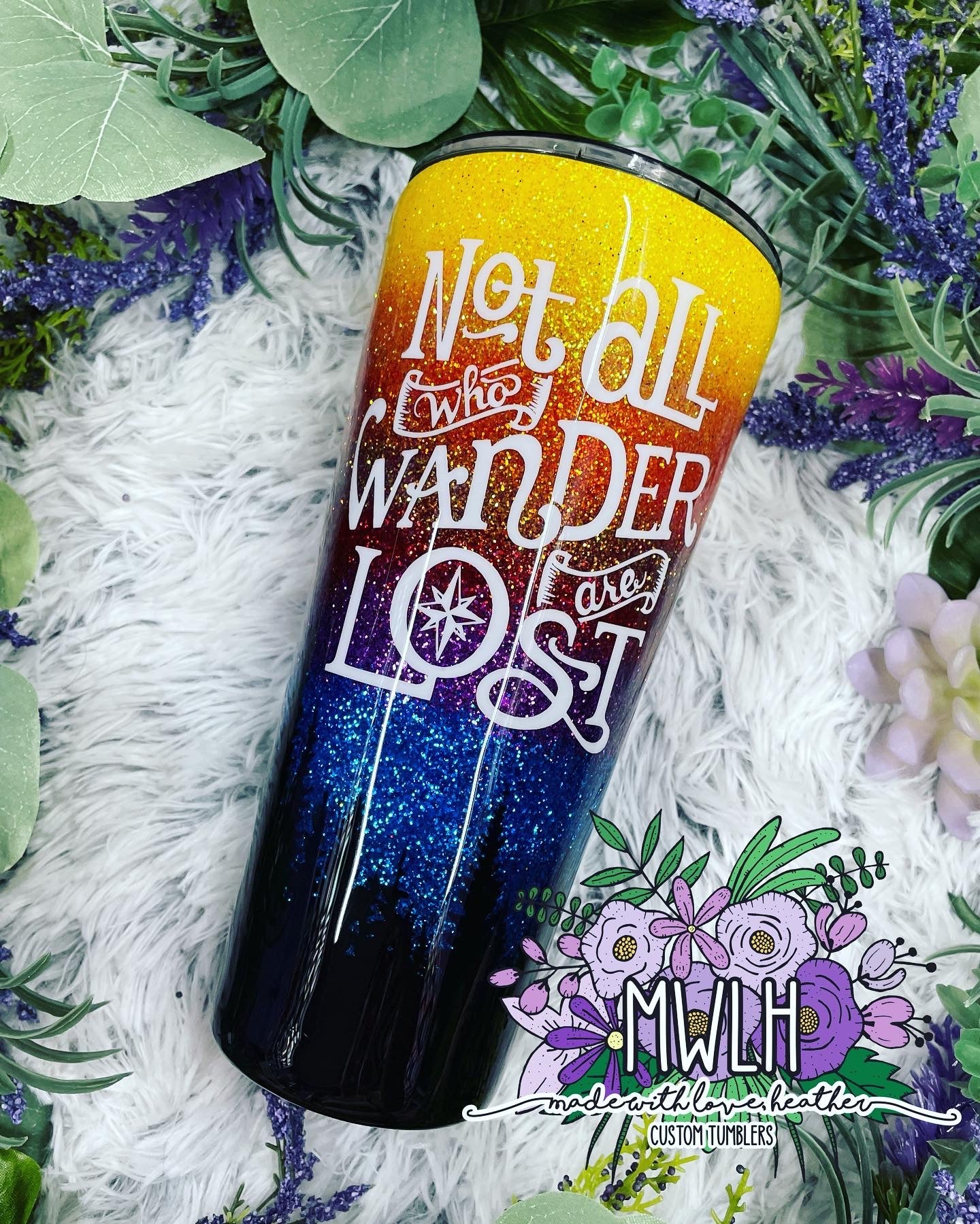 Custom Sunset Tumbler