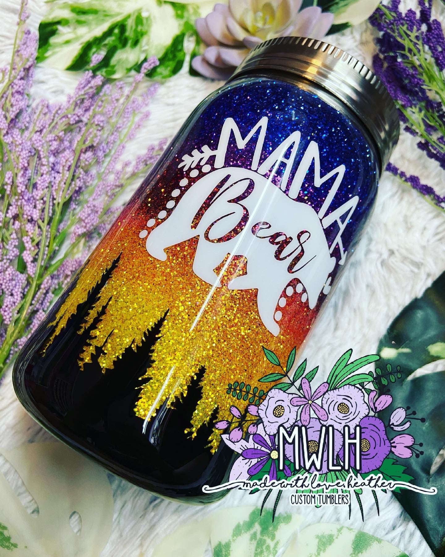 Custom Sunset Tumbler