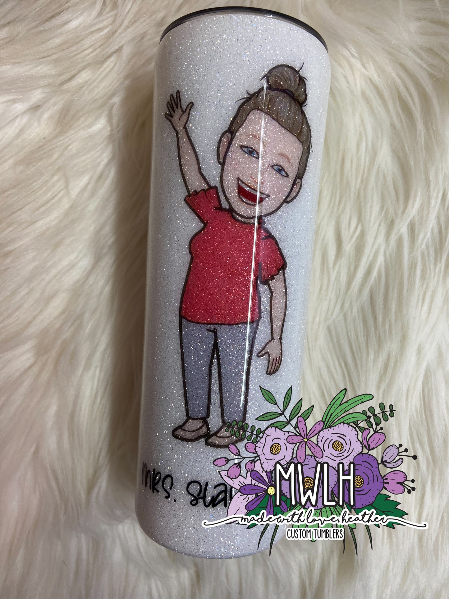 Custom - Bitmoji  Teacher Tumbler