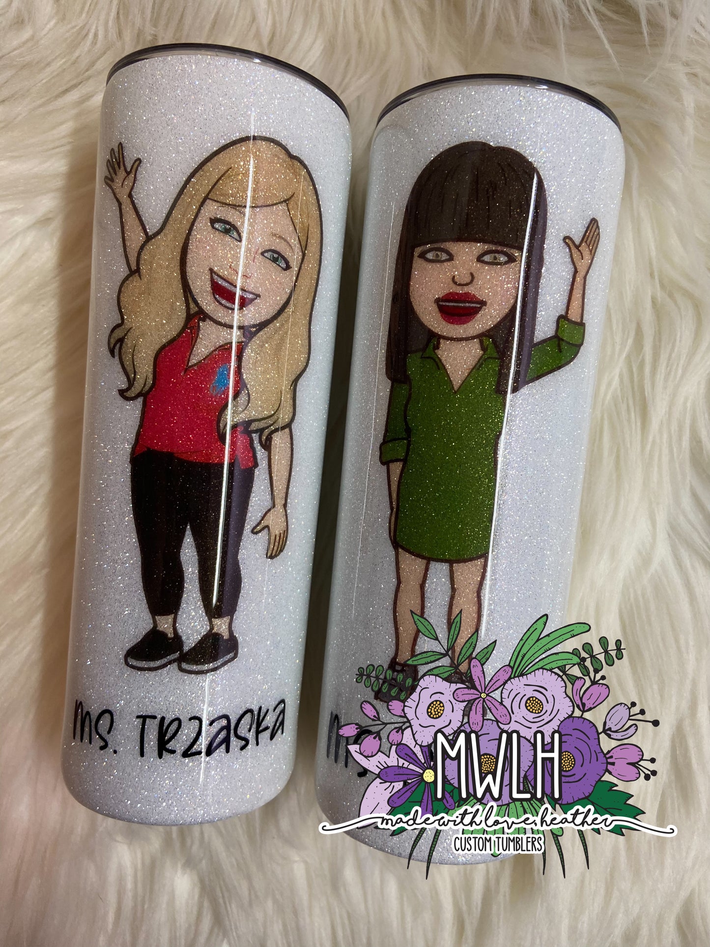 Custom - Bitmoji  Teacher Tumbler