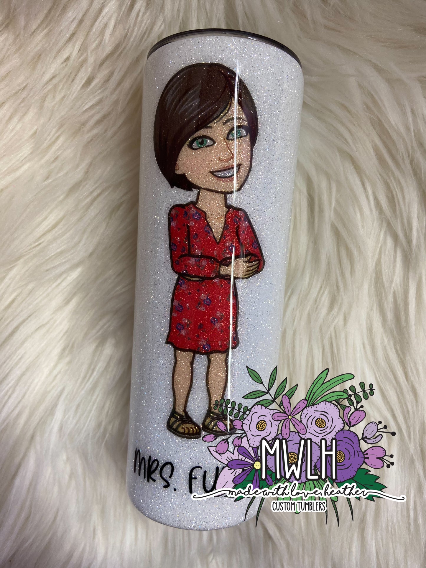 Custom - Bitmoji  Teacher Tumbler